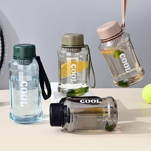 28oz Large Capacity Outdoor Water Bottle – Portable Tritan Water Bottle with Filter Spout, Drop-Resistant Sports Bottle（Coffee） in Saudi Arabia