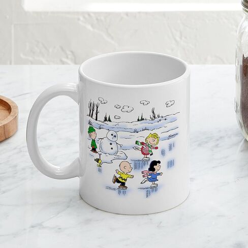 CafePress The Peanuts: Be Cheerful Mug 11 oz (325 ml) Ceramic Coffee Mug in Kuwait