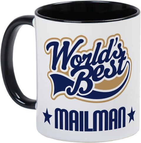 CafePress Mailman Gift Mug 11 oz (325 ml) Ceramic Coffee Mug in Kuwait