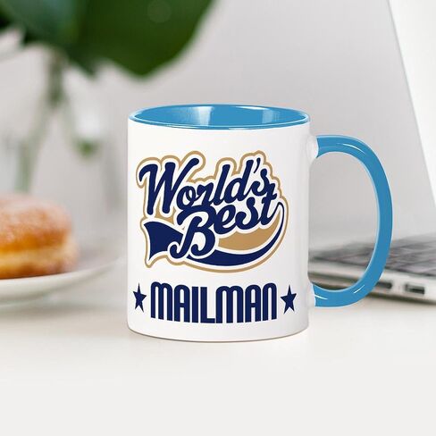 CafePress Mailman Gift Mug 11 oz (325 ml) Ceramic Coffee Mug in Kuwait