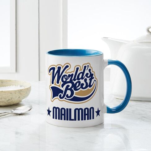 CafePress Mailman Gift Mug 11 oz (325 ml) Ceramic Coffee Mug in Kuwait