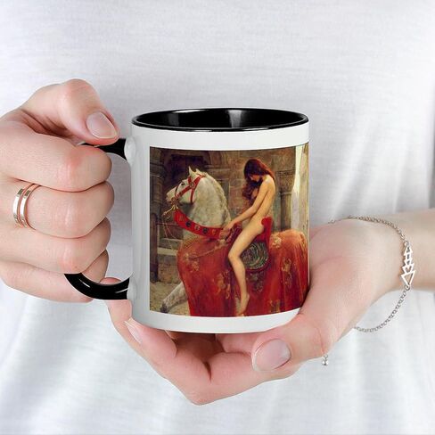 كوب CafePress John Collier Lady Godiva كوب قهوة من السيراميك سعة 11 أونصة (325 مل). in Kuwait