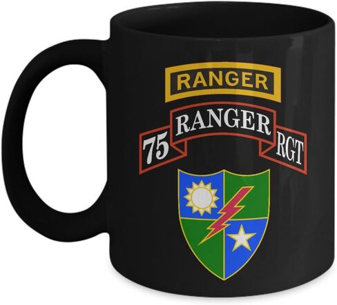 Army Ranger Coffee Mug - 75th RGT in Saudi Arabia