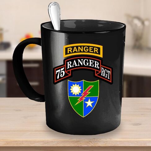 Army Ranger Coffee Mug - 75th RGT in Saudi Arabia