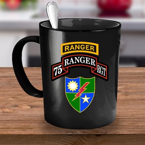 Army Ranger Coffee Mug - 75th RGT in Saudi Arabia