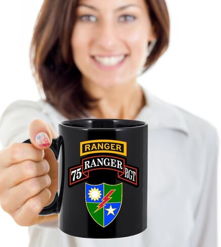 Army Ranger Coffee Mug - 75th RGT in Saudi Arabia
