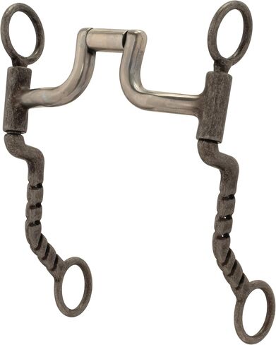Weaver Equine Ken McNabb Buffed Black Sweet Iron Bits in Saudi Arabia