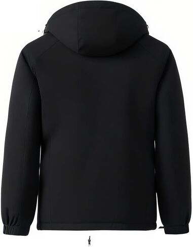 Girl's Waterproof Ski Jacket, Warm Fleece Lined Winter Snow Windproof Jackets, Hooded Ski Coat in Saudi Arabia