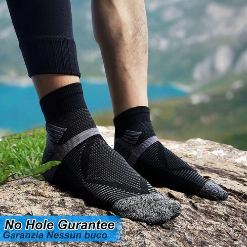 Compression Quarter Hiking Sports Socks Men Women Walking Running Cycling Socks Cushion Fast-drying Breathable in Saudi Arabia