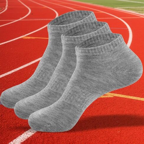 3 Pairs Socks Set, Soft Stretch Ankle Socks, Comfortable, Fit for Work Gym and Daily Wear, Men, Women in Saudi Arabia