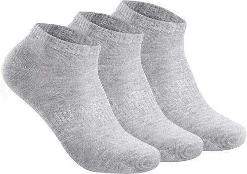 3 Pairs Socks Set, Soft Stretch Ankle Socks, Comfortable, Fit for Work Gym and Daily Wear, Men, Women in Saudi Arabia