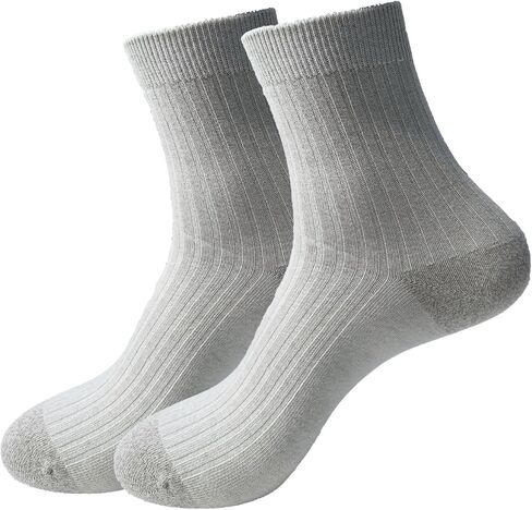 Silver Fiber Crew Socks – Anti-Odor, Moisture-Wicking & Soft Sock, Perfect for Sports, Daily Wear & Dress in Saudi Arabia