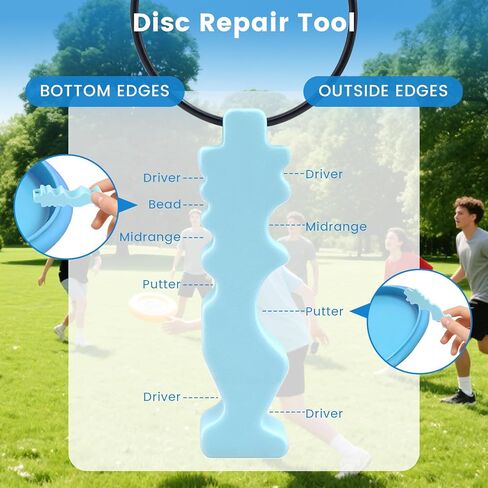 أداة إصلاح لقرص الجولف، أداة صيانة حافة قرص الجولف، ملحقات قرص الجولف لتلميع إصلاح بقع الخدش in Kuwait