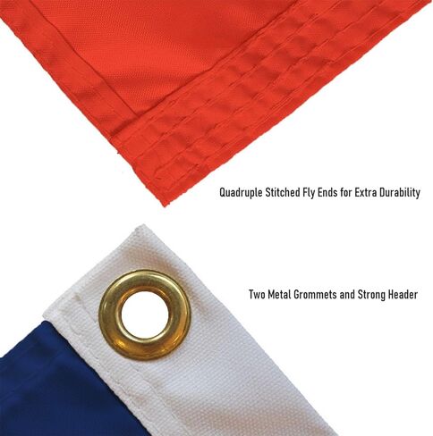 شركة College Flags & Banners Co. شعار Syracuse Orange CUSE بشعار كبير بحلقات معدنية in Saudi Arabia