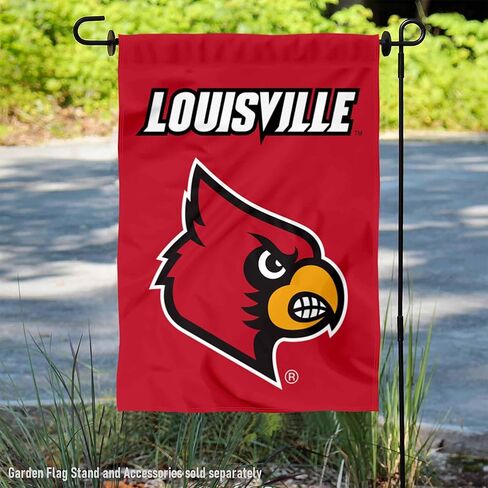 شركة College Flags & Banners Co. Louisville Cardinals Wordmark Logo Garden Banner Flag in Kuwait