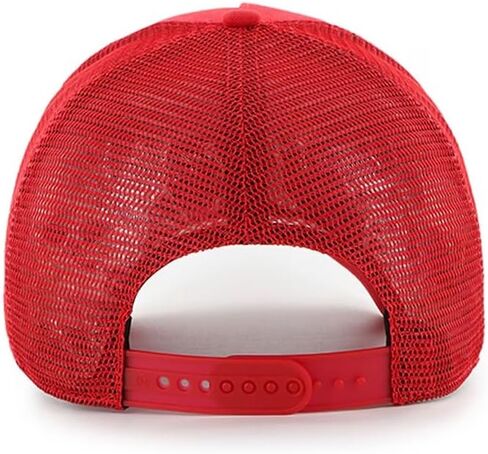 Officially Licensed St. Louis Baseball Red/White Mesh Trucker Hat Classic Primary Home Team STL Embroidered Logo Adjustable Structured MVP Snapback Sports Cap in Saudi Arabia