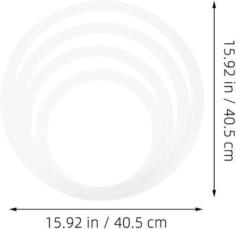 2 Sets Drum Mufflers Snare Dampening Rings Pc Film Material Noise Control for Drum Practice and Sound Reduction 16 Inch Diameter in Saudi Arabia
