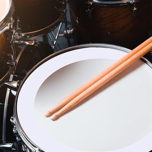 2 Sets Drum Mufflers Snare Dampening Rings Pc Film Material Noise Control for Drum Practice and Sound Reduction 16 Inch Diameter in Saudi Arabia