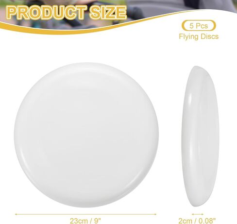 PATIKIL Flying Disc, Plastic Flying Disk Flyer for Outdoor Sports Training Playing Lawn Game in Saudi Arabia