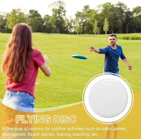 PATIKIL Flying Disc, Plastic Flying Disk Flyer for Outdoor Sports Training Playing Lawn Game in Saudi Arabia