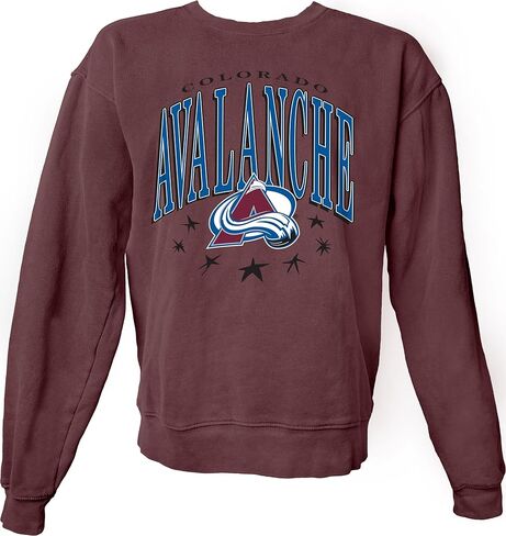 Blue 84 NHL Officially Licensed Crewneck Sweatshirt Ringspun Team Color Stars in Saudi Arabia