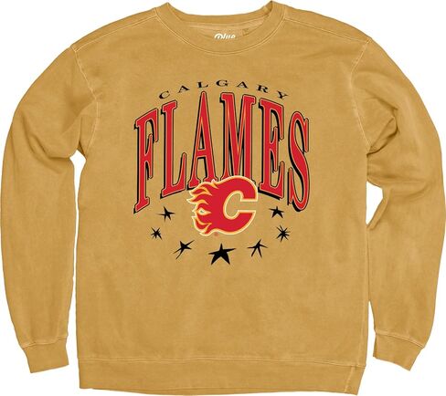 Blue 84 NHL Officially Licensed Crewneck Sweatshirt Ringspun Team Color Stars in Saudi Arabia