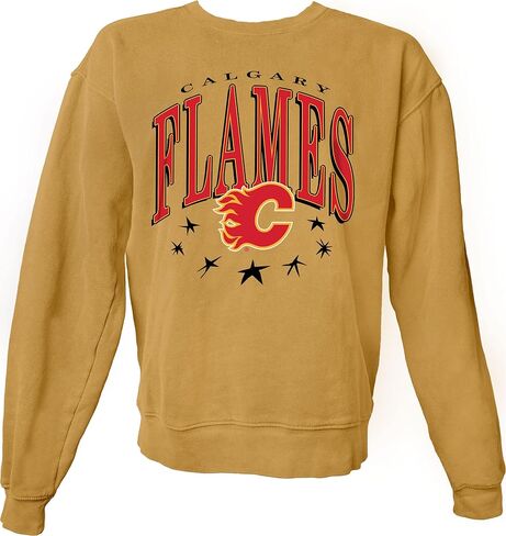 Blue 84 NHL Officially Licensed Crewneck Sweatshirt Ringspun Team Color Stars in Saudi Arabia