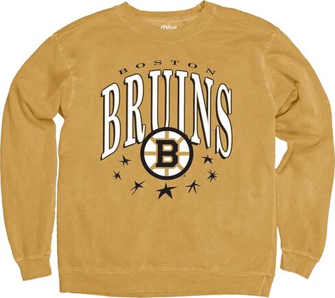 Blue 84 NHL Officially Licensed Crewneck Sweatshirt Ringspun Team Color Stars in Saudi Arabia