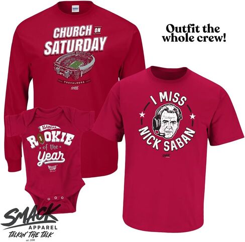 Church On Saturday T-Shirt for Alabama College Fans (SM-5XL) in Saudi Arabia