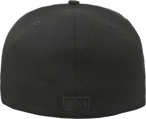 New Era 59Fifty Hat MLB Basic Los Angeles Dodgers LA Black Fitted Baseball Cap (7 5/8) in Saudi Arabia
