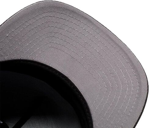 New Era LA Los Angeles Lakers 9FIFTY A-Frame 1947 Est. Side Patch Snapback Cap, Adjustable Hat Black Grey in Saudi Arabia