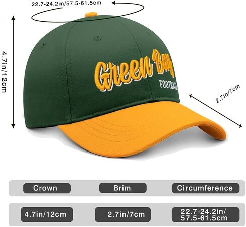 Football Team Cotton Baseball Cap, Embroidered Sports Fan Baseball Caps for Men Women, Football Hat Gifts Merch Gear Suff in Saudi Arabia