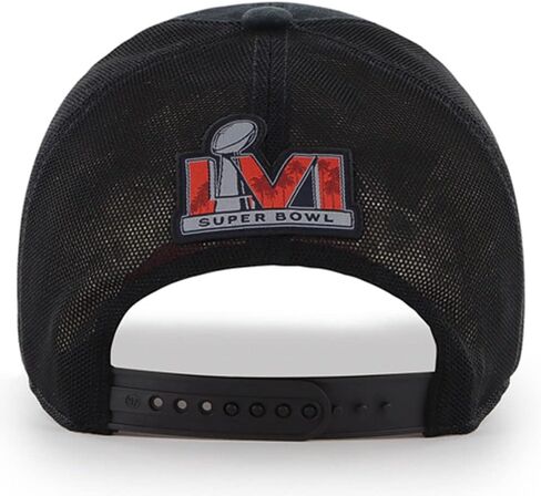 47 Men's NFL Super Bowl LVI Champions Scene Trucker Clean Up Adjustable Hat in Saudi Arabia