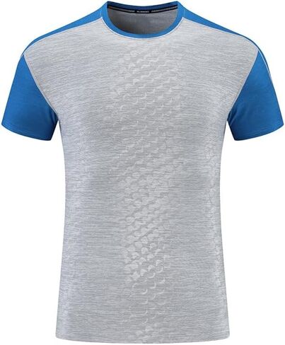 Men T-Shirt for Gym, Fitness, and Sports Activities – Comfortable, Quick-Dry, Comfortable Activewear in Saudi Arabia