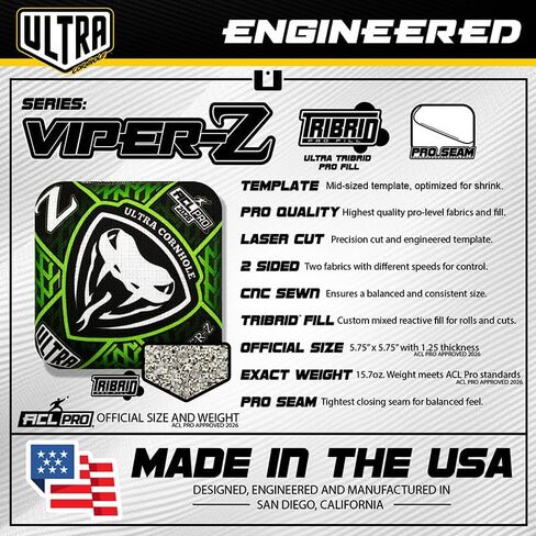 Bags Viper-Z Cornhole Bag Set - ACL Approved in Saudi Arabia