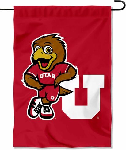 Utah Swoop Mascot Garden Flag in Saudi Arabia
