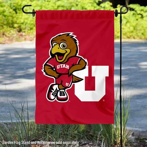 Utah Swoop Mascot Garden Flag in Saudi Arabia