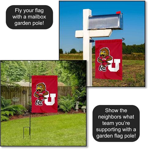 Utah Swoop Mascot Garden Flag in Saudi Arabia