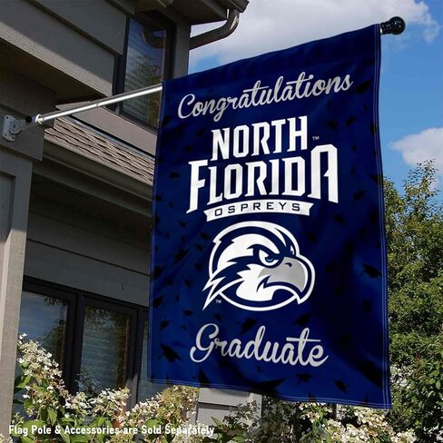 North Florida Ospreys Graduation Gift Banner Flag in Saudi Arabia