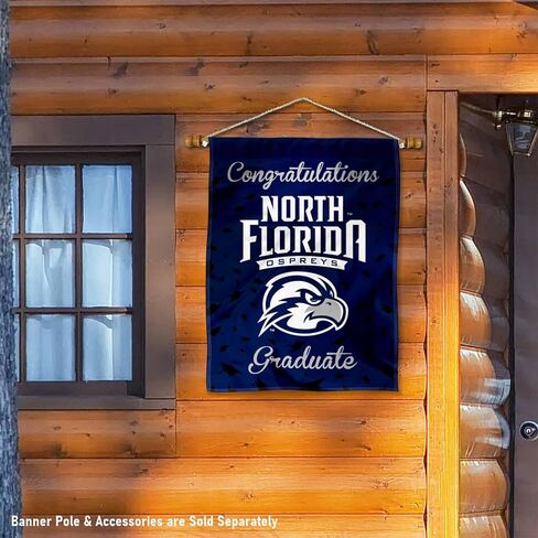 North Florida Ospreys Graduation Gift Banner Flag in Saudi Arabia