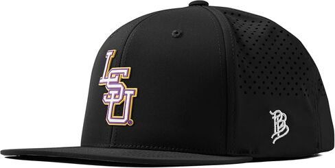 فواتير ذات علامة تجارية مرخصة رسميًا x LSU Tigers Flat Performance Collection البيسبول الأبيض PVC in Kuwait