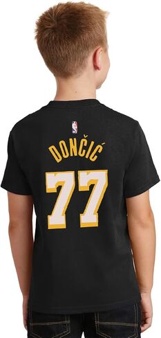 Outerstuff Luka Doncic Los Angeles Lakers #77 Kids Boys 4-7 Size Player Name & Number T-Shirt in Saudi Arabia
