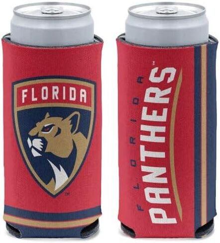 Wincraft NHL Florida Panthers Slim Can Cooler، ألوان الفريق، مقاس واحد in Saudi Arabia