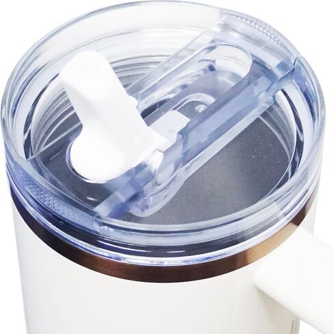 غطاء بديل من Dreamfocus 40 أونصة مقاوم للتسرب من القش لستانلي 40 أونصة Quencher H2.0 وProTour Tumbler in Kuwait