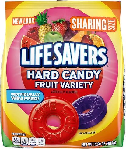 LIFE SAVERS 5 Flavors Hard Candy, 14.5-Ounce Bag in Saudi Arabia