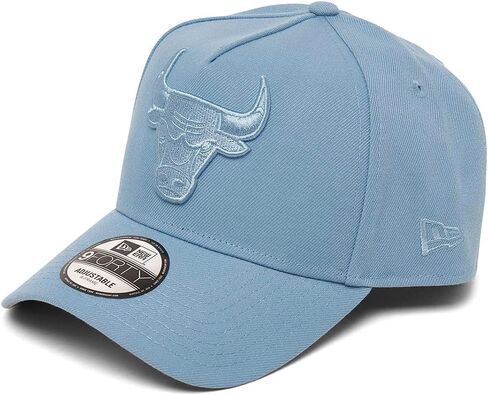 New Era Chicago Bulls 9FORTY A-Frame Blue Color Pack Snapback Cap, Adjustable Hat in Saudi Arabia