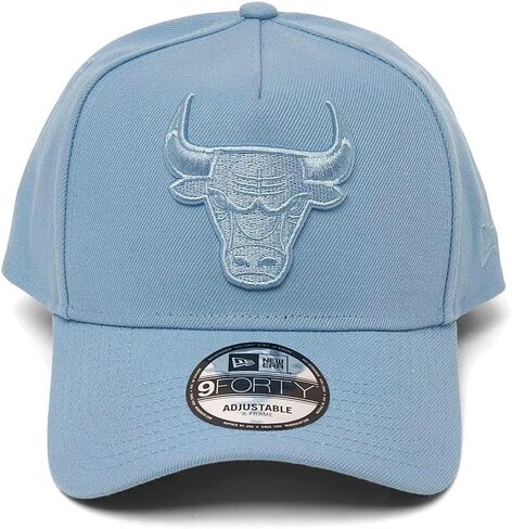 New Era Chicago Bulls 9FORTY A-Frame Blue Color Pack Snapback Cap, Adjustable Hat in Saudi Arabia