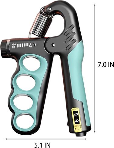 2PCS Hand Grip Strength Trainer, 11-220LB Adjustable Hand Gripper Forearm Strengthener with Counter in Saudi Arabia