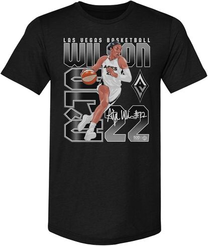 500 LEVEL A'ja Wilson Las Vegas Aces Men's Premium T-Shirt - A'Ja Wilson Las Vegas Aces Elite in Saudi Arabia
