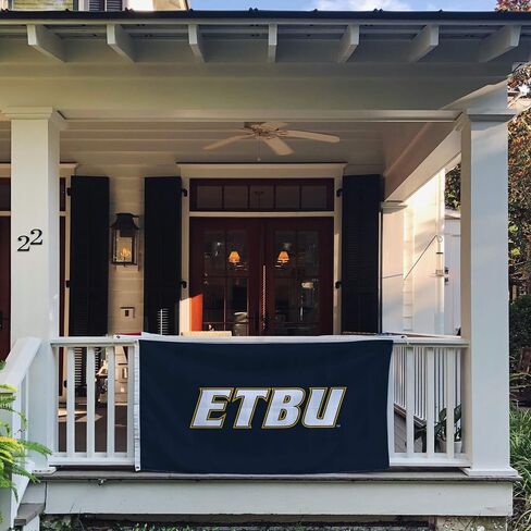 علم جامعة صحراء صبار شرق تكساس المعمدانية ETBU - لافتة نمور مقاس 3 × 5 أقدام، قماش متين للاستخدام الداخلي/الخارجي، تصميم بوليستر 100% (النمط 1) in Saudi Arabia